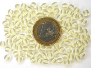 0130025 Licht geel rond 5 mm. 100 stuks-0