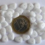 0140025 Wit afgerond driehoekig 40 Pc.-0