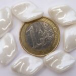 0140078 Chalk white Luster twist 6 St.-0