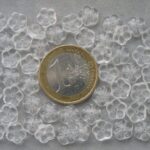 0150031 Transparant bloemetje 7 x 2 mm.-0