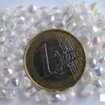 0150121 Crystal ( transparant) facet met AB 4 mm.-0