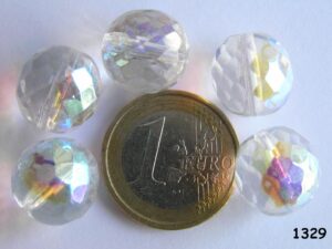 0150127 Crystal facet met AB 14 mm.-0