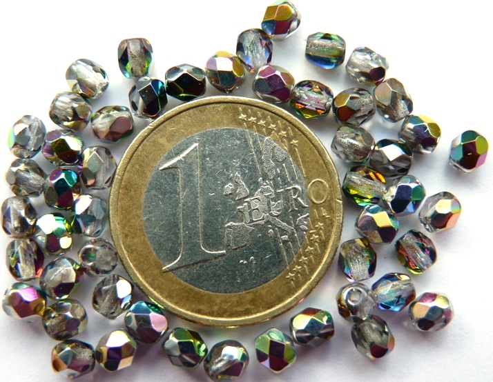 0150149 Crystal-Vitral facet 4 mm.-0