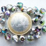 0150150 Transparant facet met Vitrail 6mm.-0