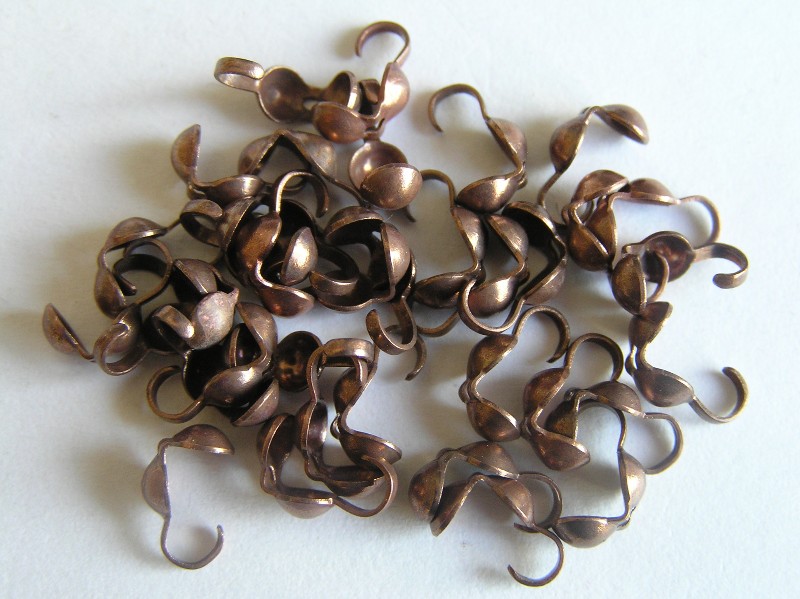 0160036 Kalotjes koperkleur 35 Pc.-0 0160036 Kalotjes koperkleur 35 Pc.-0