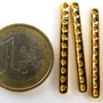 0160051 Goudkleurige verdelers, 11 gaatjes-0