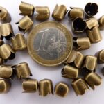 0160074 Eindkappen, Antique Bronze 6,5 x 7,5 mm. 30 stuks.-0