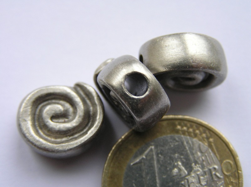 0200001 Oudzilverkleurig metalen tussenstuk/kraal-0