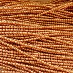 03-132-19001-70016 Shiny Golden Caramel Glass Pearl 150 Pc.-0