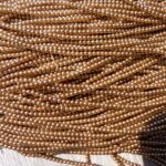 03-132-19001-70418 Shiny Mocca Glass Pearl 150 Pc.-0