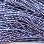 03-132-19001-70429 Shiny Tanzanite Grey Glass Pearl 150 Pc.-0