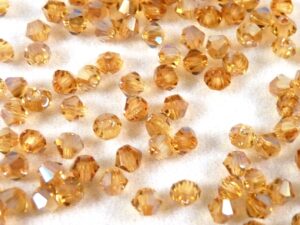 03-MC-10070-22501 Topaz Celsian Bicone 50 Pc.-3548