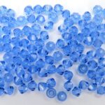 03-MC-30050 Bicones Sapphire 50 stuks-0