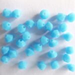 03-MC-63030 Bicones Blue Turquoise 50 Pc-0