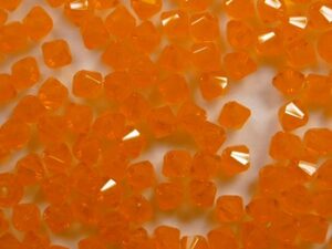 03-MC-81260 Orange Opal bicones 3 mm 50 stuks - Afbeelding 1