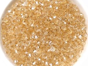 03-MC-00010-23501 Bicones Crystal Honey. 50 Pc-15247