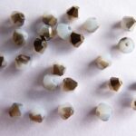 03-MC-01000-22601 White Opal Satin 3 mm. 50 Pc.-0
