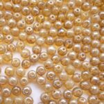 04-R-01000-43400 White Opal Silver Travertin round 4 mm. 100 Pc.-0