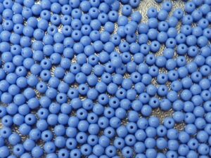 04-R-33020 Opaque Blue round 4 mm. 100 Pc.-0