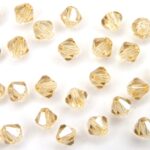 04-MC-00010-14413 Bicones Champagne 4 mm. 50 Pc.-0
