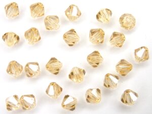 04-MC-00010-14413 Bicones Champagne 4 mm. 50 Pc.-0