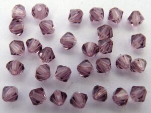 04-MC-20050 Bicone, Amethyst 4 mm. 50 Pc.-0