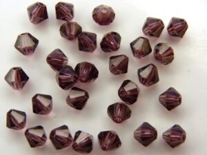 04-MC-20070 Bicone Dark Amethyst 50 Pc.-0