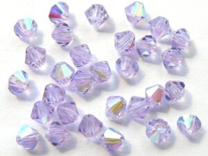 04-MC-20300-28701 Violet AB bicones 4 mm