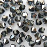 04-MC-30330-27637 Bicone, Montana Sapphire Blue Sky 4 mm. 50 Pc-0