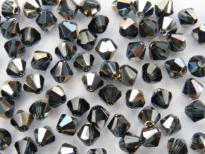 04-MC-30330-27637 Bicone, Montana Sapphire Blue Sky 4 mm. 50 Pc-0