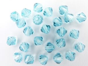 04-MC-60010 Bicones Aquamarine 4 mm. 50 Pc.-0