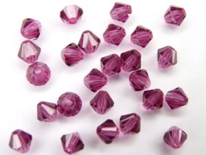 04-MC-70350 Bicones Fuchsia 4 mm. 50 Pc.-1585