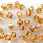 04-MC-80120-22501 Bicone Jonquil Celsian 50 Pc.-0