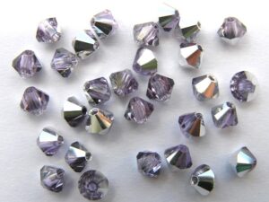 04-MC-20310-27001 Bicone Violet half Labrador 4 mm. 50 Pc.-15286