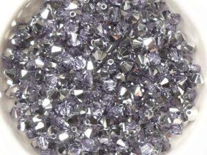 04-MC-20310-27001 Bicone Violet half Labrador 4 mm. 50 Pc.-15288