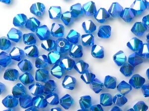 04-MC-60320-28701x2 Capri Blue 2 x AB Bicones 50 Pc.-0