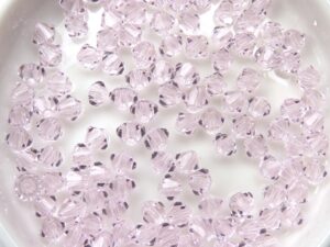 04-MC-70200 Bicone, Light Rose, 4 mm. 50 Pc.-0