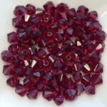 04-MC-70350 Bicones Fuchsia 4 mm. 50 Pc.-0