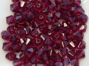 04-MC-70350 Bicones Fuchsia 4 mm. 50 Pc.-0