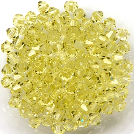 04-MC-80100 Bicones Jonquil 4 mm. 50 Pc.-10631