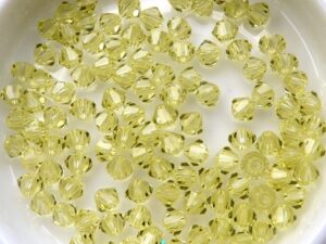 04-MC-80100 Bicones Jonquil 4 mm. 50 Pc.-0