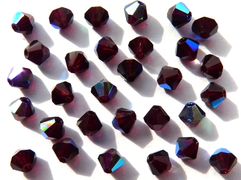 04-MC-90110-28701 Bicone Garnet AB 50 St.-10586