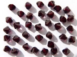 04-MC-90110 Bicone Garnet 50 stuks.-10585
