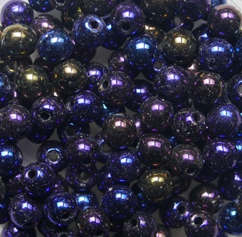 04-r-23980-21435 Jet Blue Iris Druk Round Glass beads 4 mm color 23980-21435 04-r-23980-21435 Jet Blue Iris Druk Round Glass beads 4 mm color 23980-21435