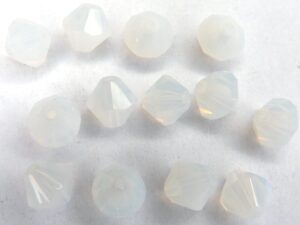 06-MC-01000 Bicones White Opal 24 Pc.-0