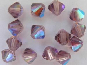 06-MC-20020-28701 Bicones Light Amethyst AB 6 mm. 24 Pc.-1146