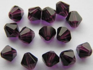 06-MC-20080 Bicones Deep Violet 6 mm. 24 Pc.-0