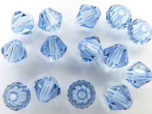 06-MC-30020 Bicones Light Sapphire 24 Pc.-0