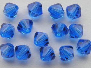 06-MC-30050 Bicones Sapphire 6 mm. 24 Pc.-0