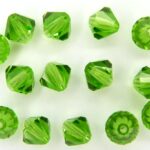 06-MC-50520 Bicones Peridot 24 Pc.-0